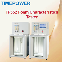 Testeur de caractéristiques de la mousse TIMEPOWER, contrôlé par microprocesseur et doté d'un écran LCD, conforme aux normes ASTM et ISO