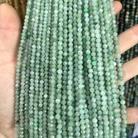 Perles en pierre naturelle mini facettées de 2 mm, 3 mm, 4 mm en gros – Agate d'Alashan et Andsine, perles de pierres précieuses en vrac pour bracelet DIY