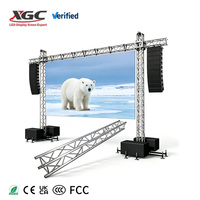 Écran LED d'extérieur XGC P4.81 pour location scénique, luminosité 5000 cd + étanchéité IP65, installation rapide pour spectacles en direct et mariages (garantie 3 ans)