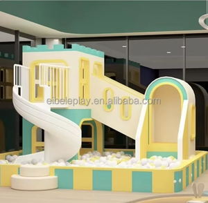 Eibele <span class=keywords><strong>2025</strong></span> Trẻ Em <span class=keywords><strong>Mini</strong></span> Sân Chơi Giải Trí Mềm Chơi Toddler Sân Chơi Trong Nhà Với Trượt Bóng Pit Cho Mầm Non Lớp Học - Product Image 1