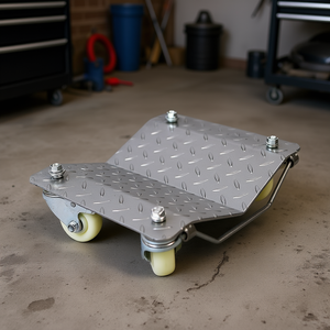Plataforma rodante de acero de alta resistencia DB para transporte de vehículos, capacidad de 6000 libras, 4 ruedas. - Product Image 2