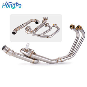 Silencieux d'Échappement à <span class=keywords><strong>Coude</strong></span> Modifié en Acier Inoxydable pour <span class=keywords><strong>Moto</strong></span> Yamaha Yzf-R3 R25 Mt03 R3 - Product Image 2