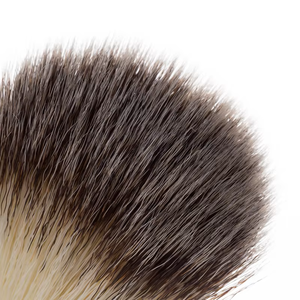 Brosse à raser en poils naturels avec manche en bois, outil de coiffure pour salon de barbier, pour homme, pour savon à raser, mousse <span class=keywords><strong>et</strong></span> crème - Product Image 4