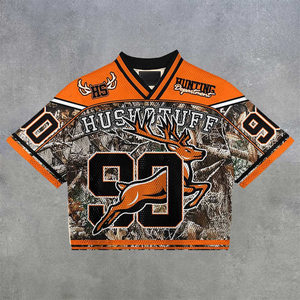 เสื้อเจอร์ซีย์สตรีทแวร์ทรงโอเวอร์ไซส์ ยูนิเซ็กส์ แฟชั่น ทันสมัย คอวี ระบายอากาศได้ดี พิมพ์ลายเรโทร ผ้าโพลีเอสเตอร์/คอตตอน สไตล์ Y2K ทรงหลวม ใส่สบาย แห้งเร็ว - Product Image 2
