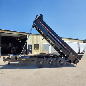 Offres Spéciales 3 essieux remorque de camion à benne basculante remorque à benne basculante - Product Image 6