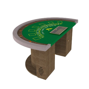 Tables de poker <span class=keywords><strong>Blackjack</strong></span> exclusives semi-circulaires YH 7 places, fabricants de tables de jeu de cartes de <span class=keywords><strong>casino</strong></span> - Product Image 6