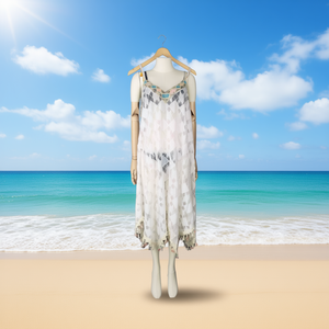 Copricostume Sexy da Donna in Chiffon per l'Estate, Sarong Bikini, Copricostume Kaftan da Spiaggia W21054-41 - Product Image 3