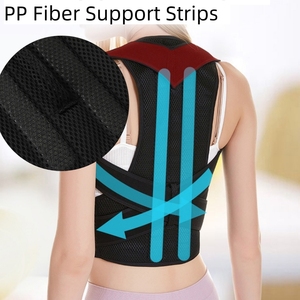 Cột Sống trở lại tư thế chỉnh sửa dây đai thép Corrector trở lại vai hỗ trợ bụng tráng đàn hồi trở lại niềng răng - Product Image 3