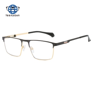 Teenyoun 2024 lunettes photochromiques pour hommes lunettes de blocage de la lumière bleue <span class=keywords><strong>Photo</strong></span> gris montures optiques Anti-lumière bleue lunettes carrées - Product Image 5