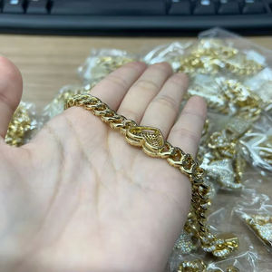 New Custom Trend Simple 14K Gold-plated Elegant Heart <b>Bracelet</b> - Product Image 4