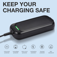Chargeur de batterie de voiture C8012v5ah 24v5ah 48v3ah C80 Lithium Ion/Lifepo4 avec écran agv Battery