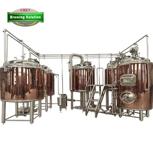 Aço inoxidável Elétrico 500l 1000l 2000l Craft Nano Beer Brewery System Brewing Machine Equipment Fornecedor