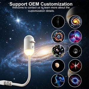 Projecteur d'étoiles intelligent, lampe de nuit USB, lampe de nébuleuse galactique, lumière de projection LED 2 en 1, décoration de chambre à coucher, <span class=keywords><strong>personnalisable</strong></span> OEM - Product Image 3