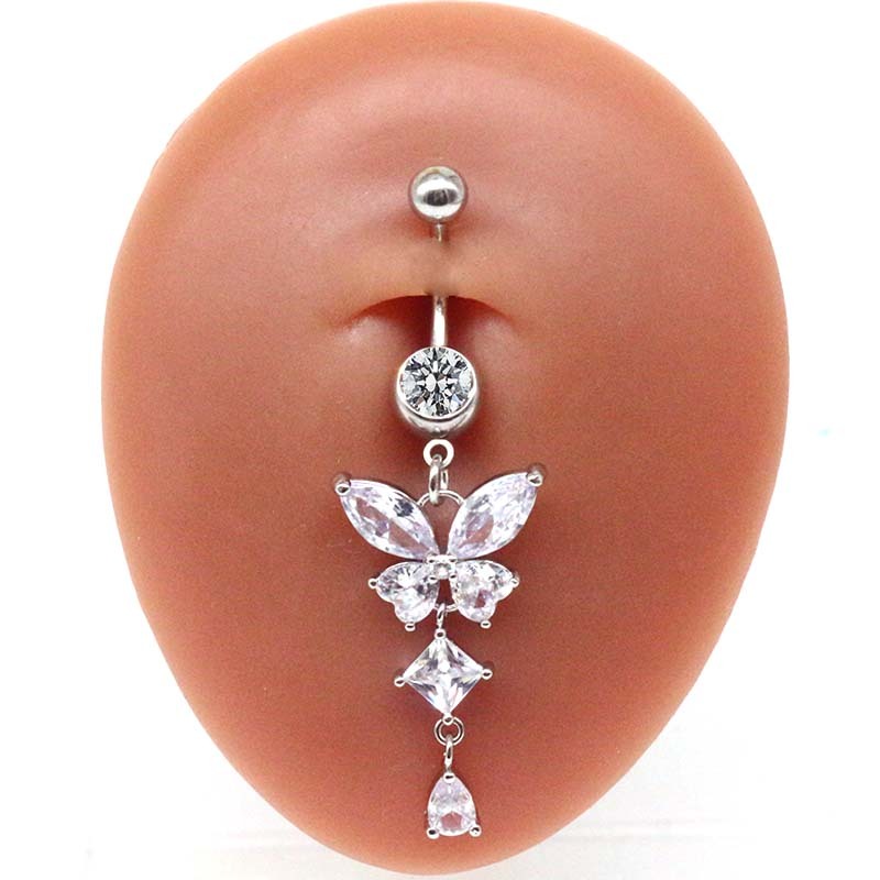 silver butterfly