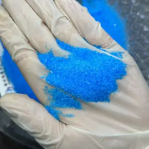 Bile Alum 99% Content Feed Grade Blue Copper Sulfate Cupric Sulfate Pentahydrate Industrial Grade For Sale