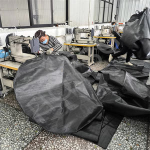 HOKBG-Bolsa de cultivo de maceta de tela tejida de polipropileno anti-UV, resistente, 75 galones, proveedor de vivero, bolsa de jardín para árboles - Product Image 5