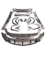 Kit carrosserie complet en fibre de carbone de style agressif pour Lamborghini Urus
