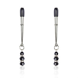 Pinze Lunghe Classiche per Capezzoli e Clitoride Argento/Oro Giocattoli Stimolanti Sessuali Yamamoto - Product Image 2