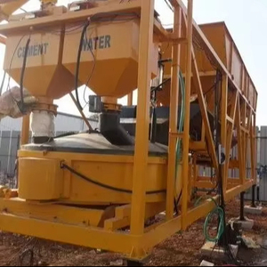 Xách tay trạm trộn bê tông nhà máy với nhanh chóng thiết lập cho từ xa các trang web xây dựng - Product Image 1