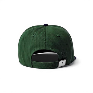 Casquette Snapback 6 Panneaux Daily Life Green Unisexe en Coton, Chapeau Décontracté Ajustable avec Logo Lettres Blanches sur le Devant - Product Image 4