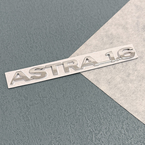 Emblema Adesivo 3D in Metallo Cromato per Auto, Logo Zafira per Parafango Posteriore, Decorazione per Astra 1.6 Badge H G J Insignia Corsa <span class=keywords><strong>Meriva</strong></span> Mokka - Product Image 4