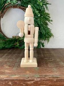Estatua de pintura artesanal, decoración de Cascanueces de madera, el mejor regalo creativo, Cascanueces de madera, Rey títere DIY creativo para decoración de escritorio - Product Image 4
