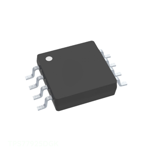TPS77925DGK 8 TSSOP, 8 MSOP (0,118 po, largeur de 3,00 mm) Circuit intégré de gestion de l'alimentation (PMIC) REG LINEAR 2,5 V 250 mA 8VSSOP En stock - Product Image 1
