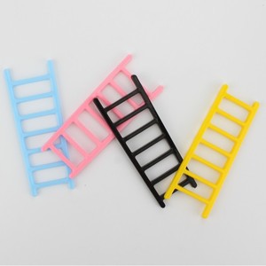 Mini Plastic Ladder Cake Toppers Colorful Reusable Birthday Decorations Rectangle Shape Ins Style Cake Decorating Supplies - Product Image 2