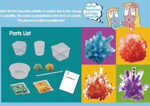 Diy montado experimento de ciencia <span class=keywords><strong>kit</strong></span> de cristal de la plantación de la ciencia juguete para niños 6 + - Product Image 4