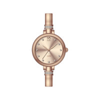 Montres à quartz de luxe ODM OEM, bracelet en acier inoxydable Seiko, cadran en verre, affichage simple à aiguilles, résistant à l'eau