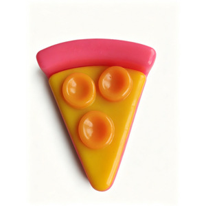 Pizza squishy, jouet à presser, jouet anti-stress, cadeau d'anniversaire pour enfants - Product Image 5