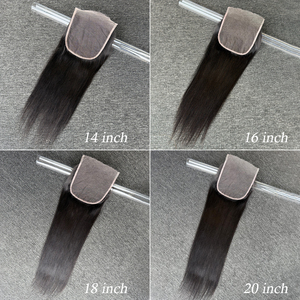 Fermeture frontale en dentelle HD 13x4, cheveux humains vierges vietnamiens, 14-18 pouces, dentelle invisible effet peau pour femmes - Product Image 5