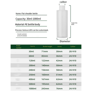 Biểu Tượng Tùy Chỉnh 120Ml/500Ml/8Oz HDPE Nhựa Bơm Cap Chai Rỗng Container Kem Dưỡng Da Dầu Gội Đầu Gel Tắm Rửa Cơ Thể Thuộc Da Dầu Kem - Product Image 5