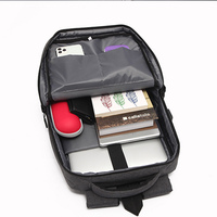 Sac à dos unisexe de luxe en polyester pour ordinateur portable avec port de chargement USB, fermeture éclair, support d'écran intelligent, 41x30x17CM, compatible OEM/ODM