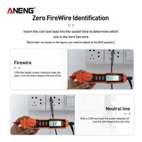 Multímetro Digital ANENG A3002 Tipo Pluma, 4000 Cuentas, Sin Contacto, Voltaje AC/DC, Resistencia, Diodo, Continuidad, Protección IP55