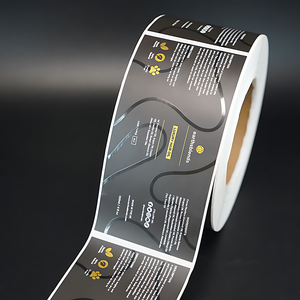 Nhà sản xuất nhãn dán và tem nhãn hình chữ nhật tự dính, chống thấm nước, in UV, dùng cho bao bì chai lọ - Product Image 6