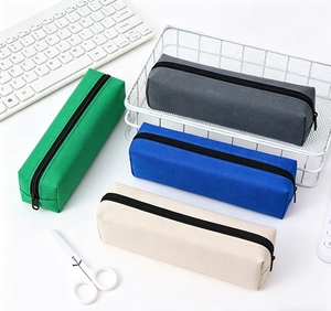 <span class=keywords><strong>Astuccio</strong></span> Portapenne Personalizzabile con Logo, Grande Capacità, in Tessuto Oxford, Design Rettangolare alla Moda, Fai-da-Te - Product Image 4
