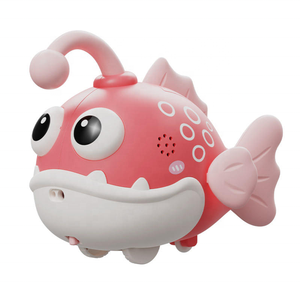 Simulación eléctrica Swing Fish Baby Learning to Crawl Detección inteligente <span class=keywords><strong>de</strong></span> luz y música Clownfish Magic Dancing Toy - Product Image 1