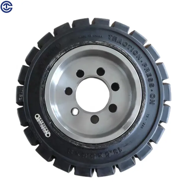 Heli Rubber Wheel Forklift Wheels Supplier High Quality Drive Wheel 330x140x80 Q69K4-43001Z Solid Tyres