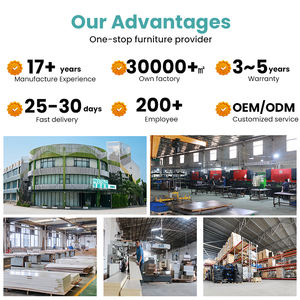 Escritorio de Fábrica Plegable Moderno, Estación de Trabajo de Oficina de 3 Asientos, Cubículo Modular en Forma de L con Partición para 5 Personas - Product Image 4