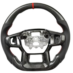 Volante a D in Acciaio al Carbonio per Ford Little Raptor, Compatibile con Modelli BMW M5 X5 X6 <span class=keywords><strong>X3</strong></span> IS Serie 3 NX Serie 5 330i 320i 325i - Product Image 1