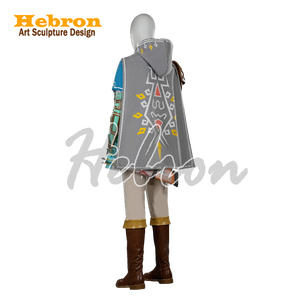 Conjunto completo personalizado de The Legend Of <span class=keywords><strong>Zelda</strong></span> <span class=keywords><strong>Link</strong></span>, colección personal, disfraz de personaje de videojuego, ropa para eventos y actuaciones - Product Image 5