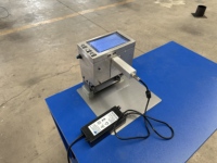 Machine de marquage à points électrique portable sans fil CORAL HG-SC-LD15040 alimentée par batterie pour le marquage des numéros de série VIN sur les pièces métalliques