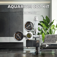 Régulateur de pression de CO2 intelligent pour aquarium, vanne électrique métallique pour aquarium planté, contrôle du dioxyde de carbone