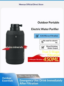เครื่องกรองน้ำพกพา MEENA สำหรับใช้งานกลางแจ้ง ดื่มได้โดยตรง ระบบกรอง 5 ขั้นตอน 0.01 ไมครอน เหมาะสำหรับการเอาชีวิตรอดในป่าหรือแม่น้ำ - Product Image 6
