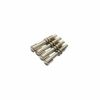 Connecteur de borne tourné CNC de haute précision en laiton et cuivre béryllium, contact électrique à haute tolérance, approuvé