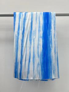 100% poliéster imitación acetato satén Popular Tie-Dye rayas estampado tela <span class=keywords><strong>en</strong></span> azul Rosa verde para Niñas Ropa y vestidos de costura - Product Image 6