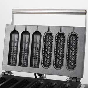 Machine à gaufres et hot-dogs électrique 110/220V, machine à en-cas d'Halloween, 3 moules en acier inoxydable, antiadhésif, incontournable pour les boulangers, nouveau corn dog - Product Image 3