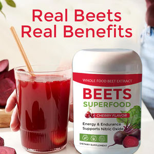 Private Label unterstützen eine gesunde Durchblutung und fördern Energie Stickoxid Boost Kirsch geschmack Super food Rüben extrakt - Product Image 2