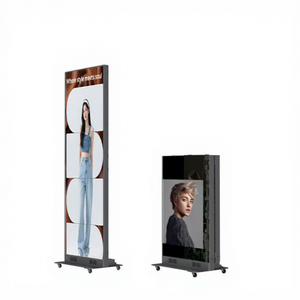 Écran d'affichage numérique LED autoportant 640x1920mm, en gros, portable, fin, HD, pour publicité intérieure - Product Image 1
